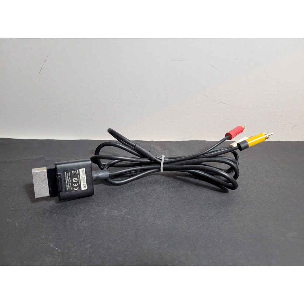 Genuine OEM Microsoft Xbox 360 S Slim Component Composite AV Cable